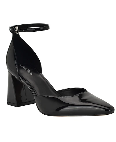 Calvin Klein Women's Nalene d'Orsay Block Heel Pumps