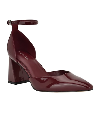 Calvin Klein Women's Nalene d'Orsay Block Heel Pumps