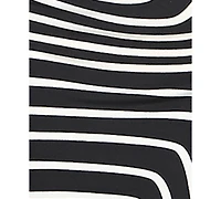 Katia Rae Juniors' Printed Cowl-Neck Sleeveless Dress