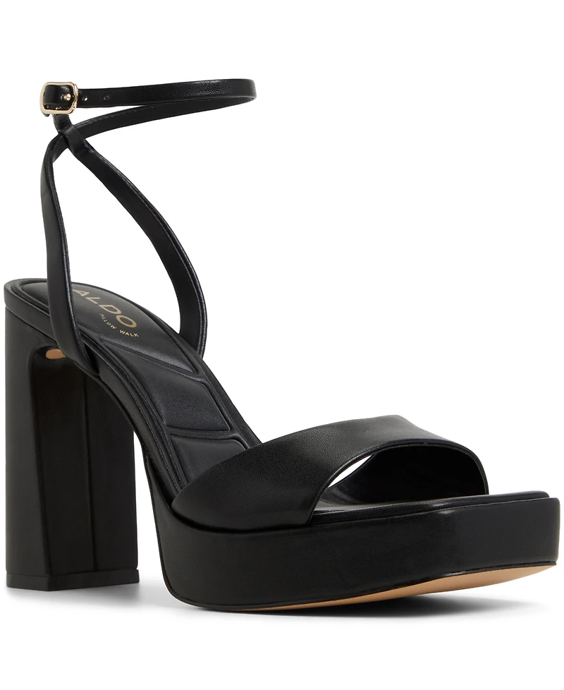 Aldo Women's Lothon Two-Piece Platform Heeled Dress Sandals