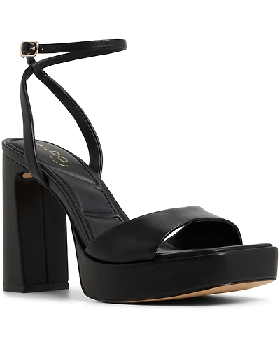 Aldo Women's Lothon Two-Piece Platform Heeled Dress Sandals