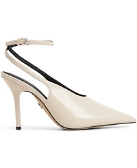 Aldo Women's Lisandre High-Vamp Ankle-Wrap Heeled Pumps