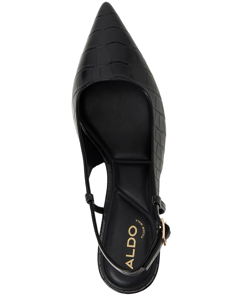 Aldo Women's Adan Slingback Kitten Heels