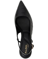 Aldo Women's Adan Slingback Kitten Heels