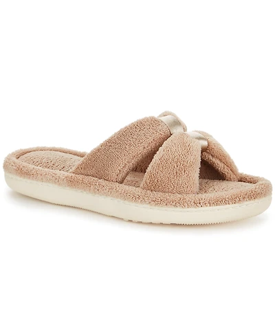 Isotoner Signature Women's Micro Terry X-Slide Slippers