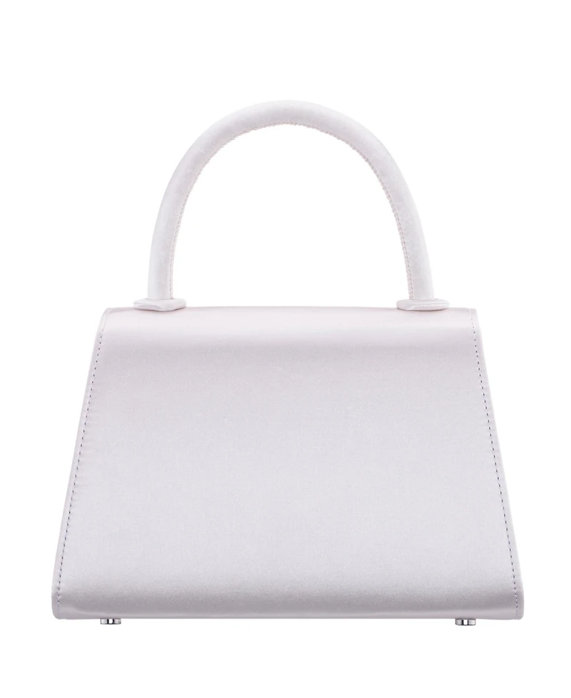 Nina Crystal Double Bow Handheld Satchel Bag