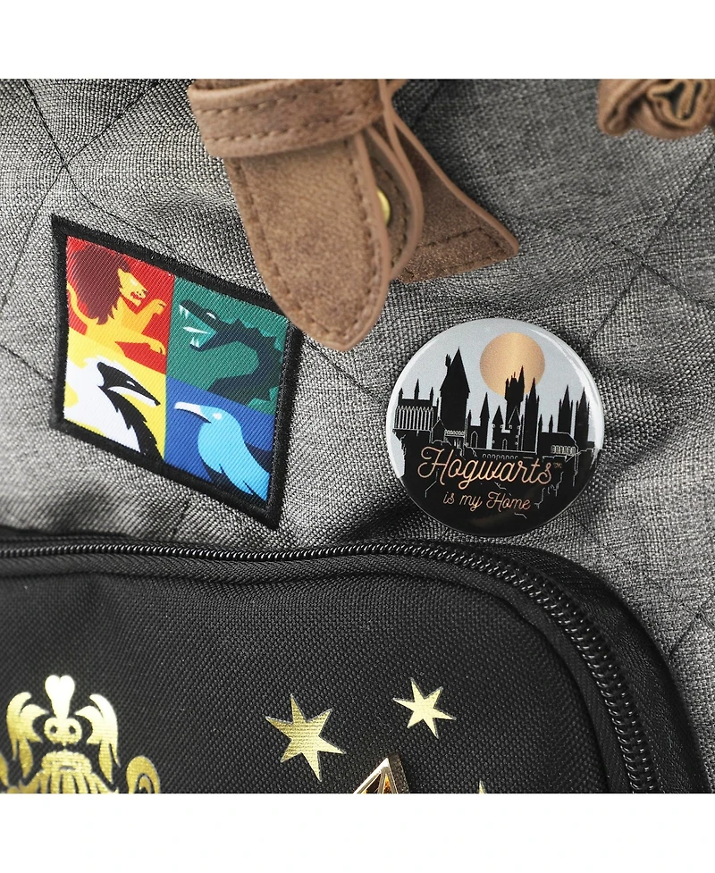 Harry Potter Hogwarts Decals 17" Rucksack Backpack