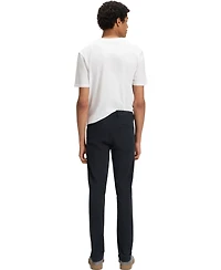 Boss by Hugo Men's Stretch-Cotton Dobby Slim-Fit Pants