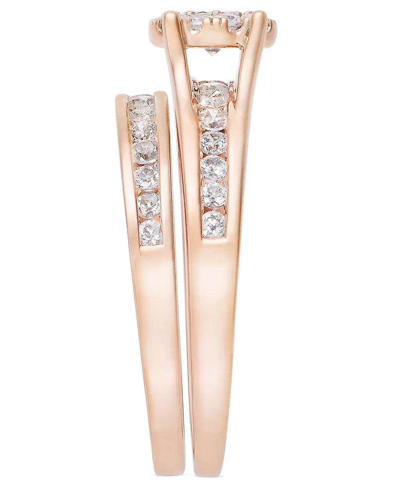 Diamond Bridal Channel Set (1 ct. t.w.) 14k White, Yellow or Rose Gold