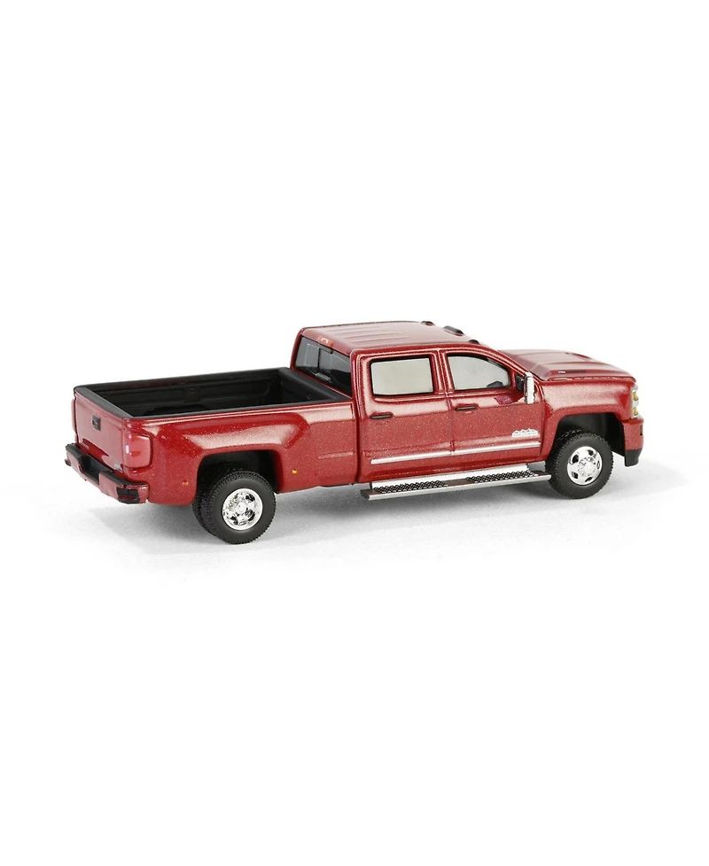 1/64 2018 Silverado 3500 Hd Dually High Country Red Metallic Dually Drivers