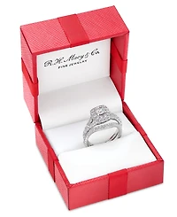 Diamond Halo Bridal Set (2 ct. t.w.) 14K White, Yellow or Rose Gold