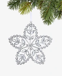 Holiday Lane Jeweled Classics Gem Star Ornament, Macy's Exclusive