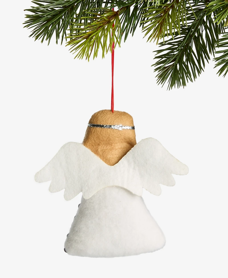 Holiday Lane Tiny Tidings Fabric Angel Ornament, Macy's Exclusive