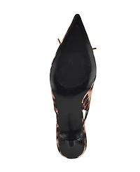 Nine West Women's Anora Lace-Up Slingback Pumps