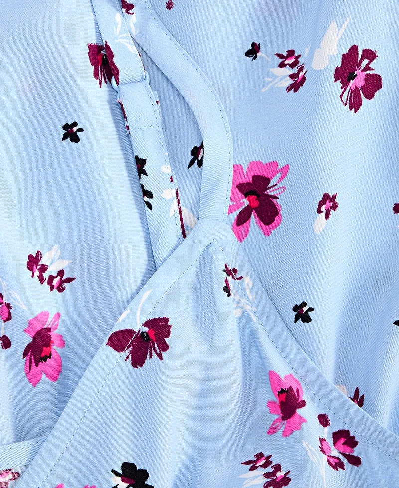 On 34th Women's Floral V-Neck Camisole Top, Exclusively at Macy's