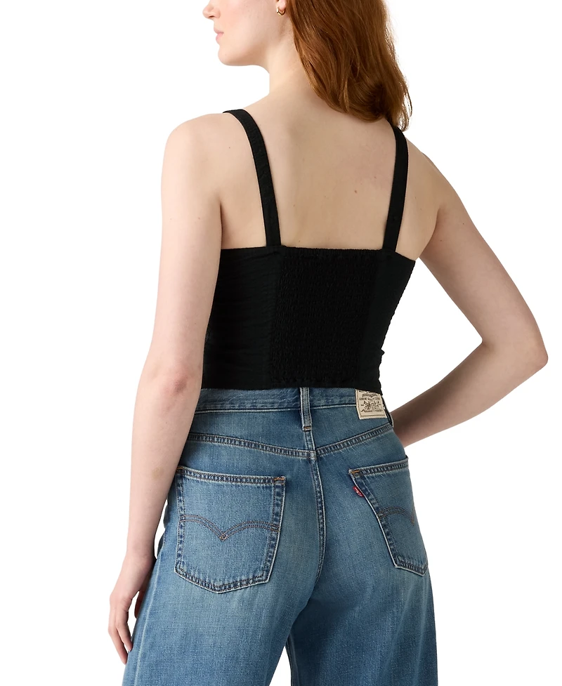 Levi's Women's Adore Sweetheart-Neck Bustier Top