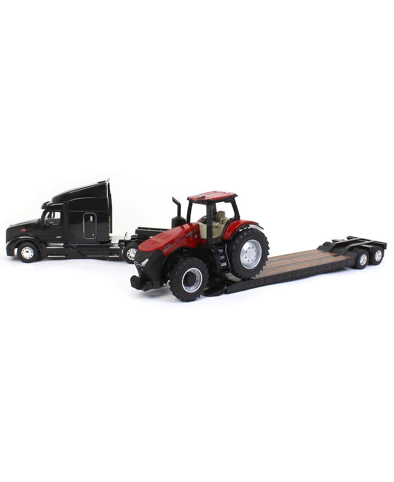 Tomy 1/32 Case Ih Afs Connect Magnum 380 with Peterbilt Model 579