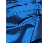 Xscape Petites Sweetheart-Neck Long Sheath Dress