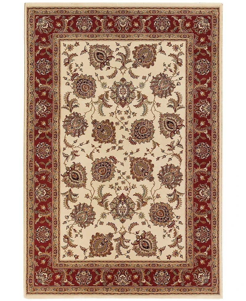 Oriental Weavers Area Rug, Ariana 117J Tabriz Ivory 6' 7" x 9' 6"