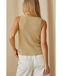 Crescent Women's Janie Beachy Sweater Vest