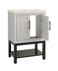 24"Bathroom Vanity with Ceramic Undermount Sink
