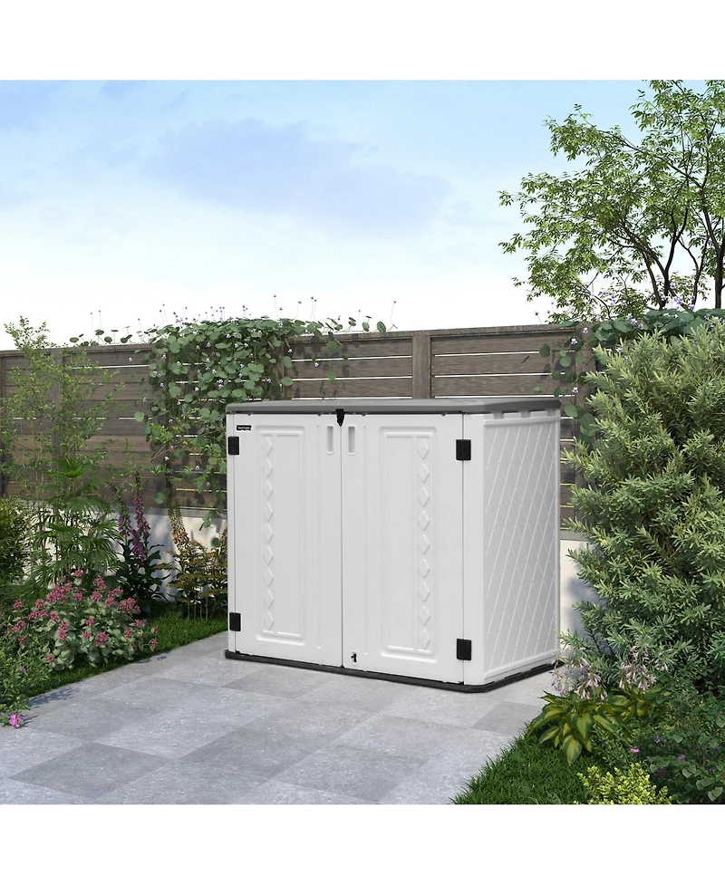 Mondawe American Style Outdoor Storage Cabinet (Single-Tier)