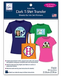 June Tailor Dark T-Shirt Transfer - 10 Sheets