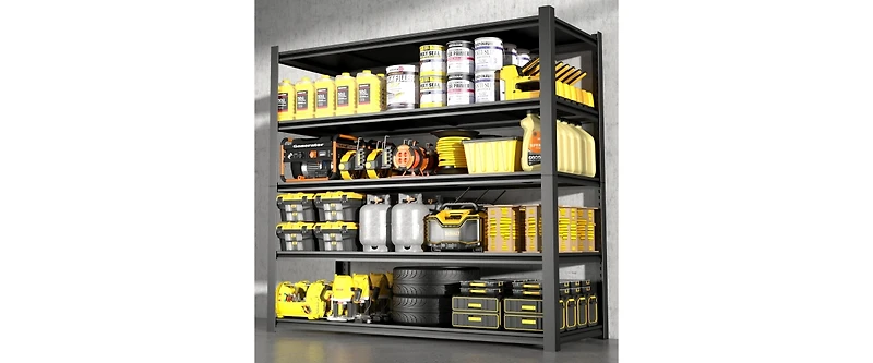 Standing Wire Shelving Metal Storage Rack Adjustable Shelves