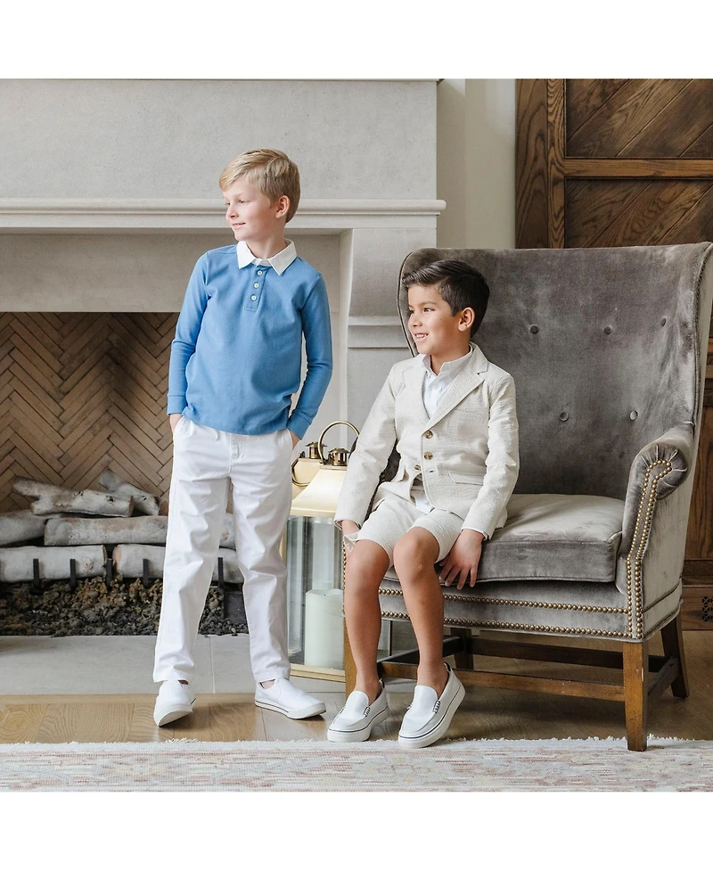 Hope & Henry Boys' Classic Seersucker Suit Jacket, Toddler