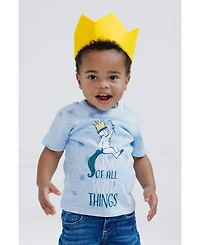 Where the Wild Things Are Baby Boys Max Cosplay T-Shirt and Crown