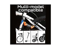 5-Digit Combination Lock Bicycle Cable - Anti-theft Security, Resettable Code, Durable Steel Construction, Compact & Lightweight