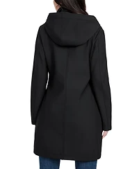 Guess Women's Hooded Bibbed Softshell Coat