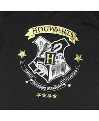 Harry Potter Boys Hogwarts Crest Wizard 2-Piece Kids' Pajama Short Set