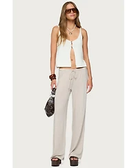 Edikted Women's Camdyn Loose Fit Pants