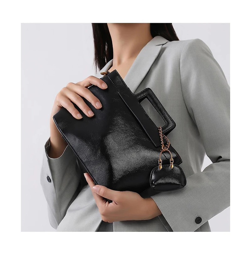 Women's The Madame Hand Bag - Onyx Black