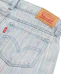 Levi's Big Girls Rainbow Denim Wide Leg Jeans