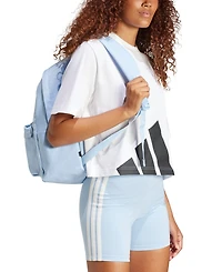 adidas Women's Cotton Logo Boxy Short-Sleeve T-Shirt