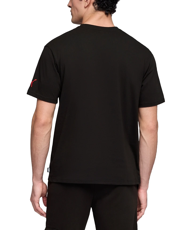 Puma Men's Cotton Rival Rage Graphic Short-Sleeve T-Shirt