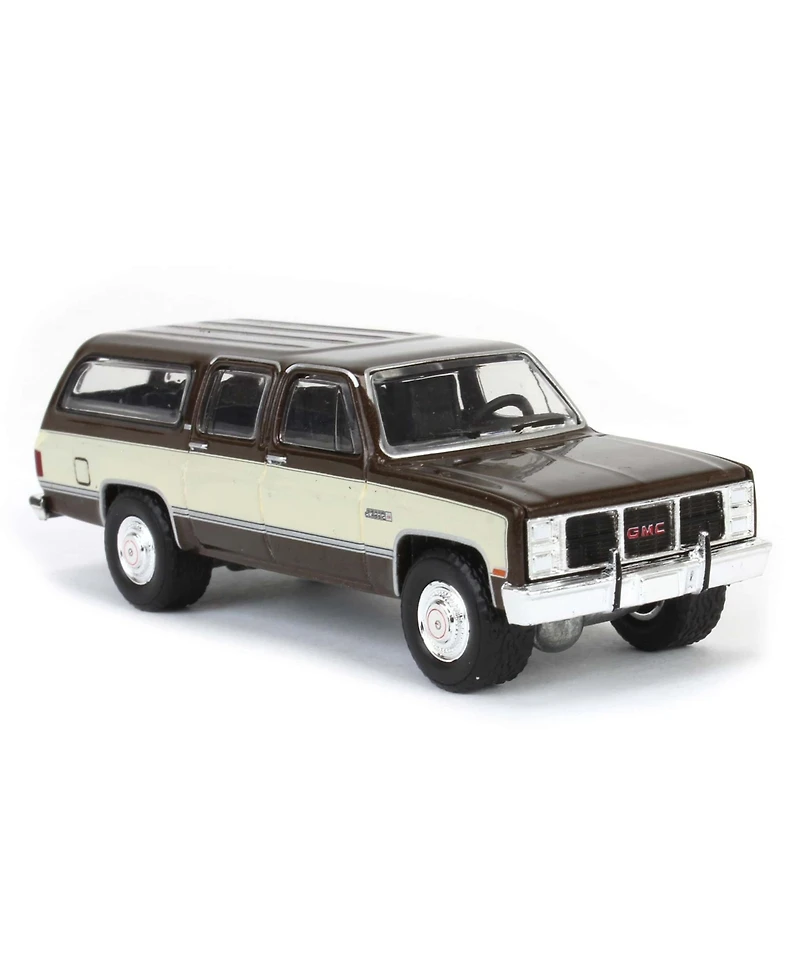 1/64 1986 Gmc Suburban Bronze & Tan, Showroom Floor Series