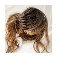 Extra Large Matte Claw Clip - Brown