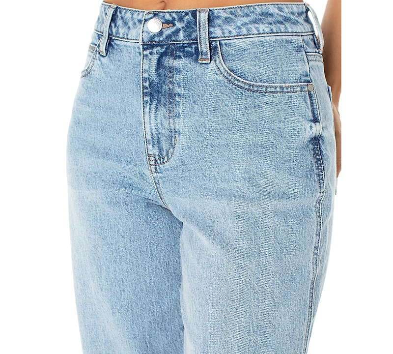 Celebrity Pink Juniors' High Rise Baggy Wide-Leg Curvy Jeans