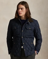 Polo Ralph Lauren Men's Beaton Quilted Water-Repellent Snap-Front Jacket