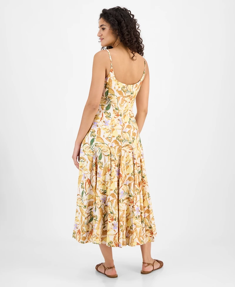 Astr the Label Women's Jaleyah Square-Neck Sleeveless Dress