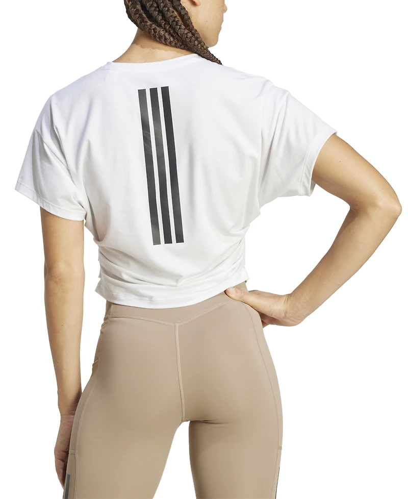 adidas Women's Power Crewneck Short-Sleeve T-Shirt