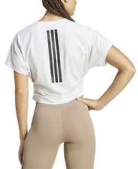 adidas Women's Power Crewneck Short-Sleeve T-Shirt