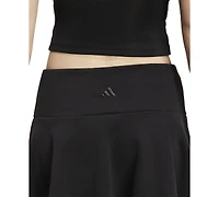 adidas Women's Essentials 3-Stripes Pull-On Skirt
