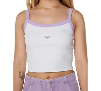 Roxy Juniors' Sand Bar Sleeveless Crop Top