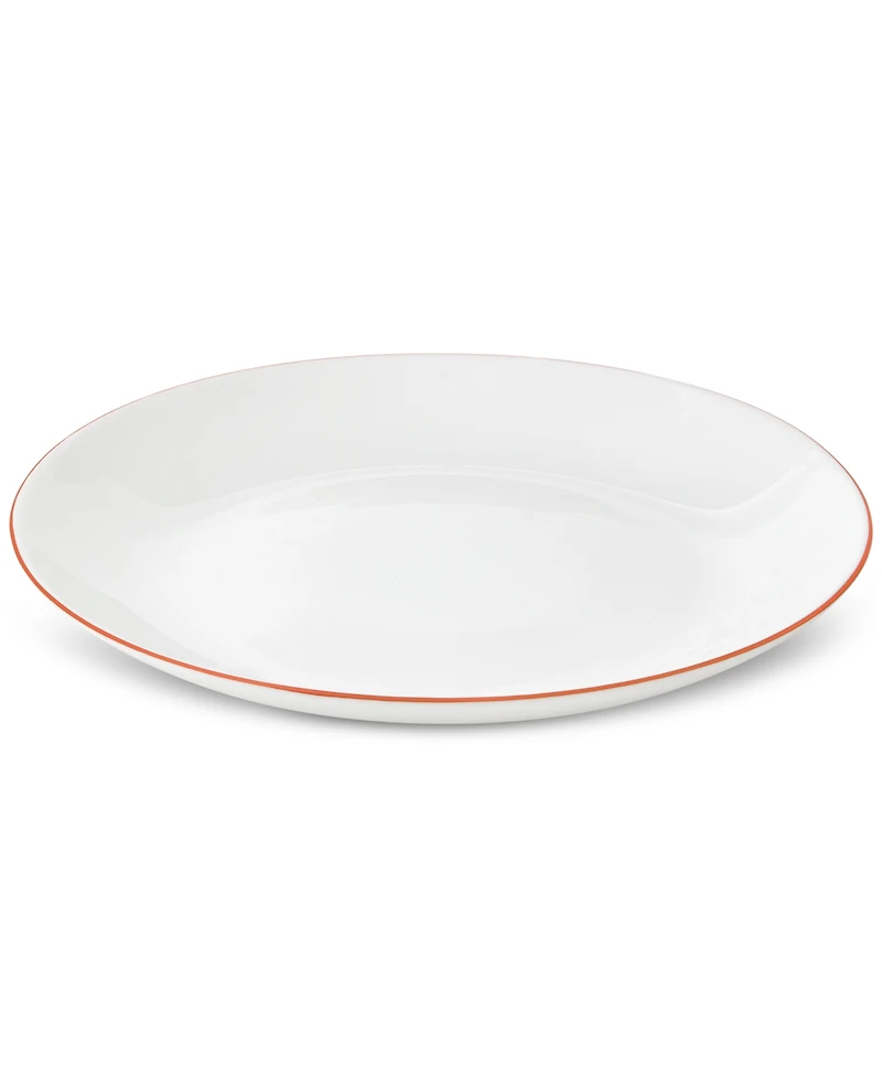 Arch Studio Opal Glass Rust Rim Salad Plate, Set of 4, Exclusively at Macy's
