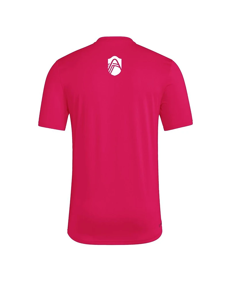 Adidas Men's St. Louis City Sc Jersey Hook Aeroready T-Shirt