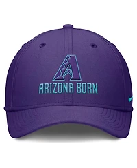 Nike Men's Purple Arizona Diamondbacks 2025 City Connect Rise Swoosh Performance Flex Hat